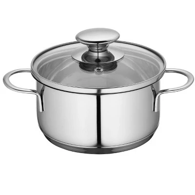 Kuchenprofi Mini Stockpot W/ Glass Lid, 1 Qt., 5.5-Inch Diameter 5 Kuchenprofi Mini Stockpot W/ Glass Lid, 1 Qt., 5.5-Inch Diameter - Image 3