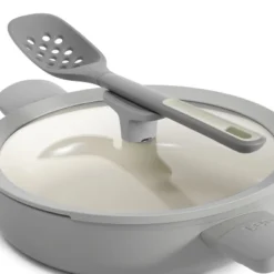 BergHOFF Balance 4Pc Non-stick Ceramic Stockpot And Wok Pan Set With Glass Lids, Recycled Aluminum, CeraGreen, Moonmist -Cookware Store GUEST 8dea35f4 4e61 4a5e bf87 fc7f5da22e19