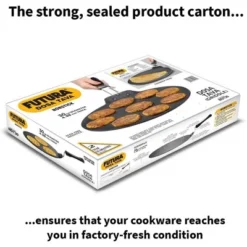 Hawkins Futura 12" Nonstick Flat Dosa Tava Griddle: Anodized Aluminum, Gas Compatible, Hand Wash, 1-Year Warranty -Cookware Store GUEST 8fd71cdb 83eb 4bb9 888c df0b7dcb6a5d