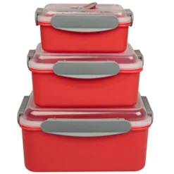 Good Cooking Microwave Meal Prep Containers- Set Of 3 Nesting Microwave Cookware Meal Prep Containers W Locking Steam Vent Lids- BPA Free 9 Good Cooking Microwave Meal Prep Containers- Set Of 3 Nesting Microwave Cookware Meal Prep Containers W Locking Steam Vent Lids- BPA Free -Cookware Store GUEST 90031463 c9d0 46e0 8fd3 4defe89786d5