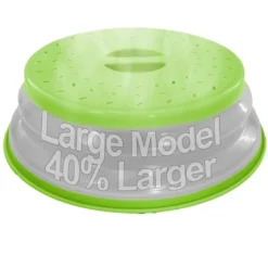 5 Star Super Deals Microwave Splatter Guard Cover - Large - Collapsible Lid For Food Protection And Easy Storage - BPA-Free, Dishwasher Safe -Cookware Store GUEST 903d00a4 368e 4a94 a0eb 4d365e8e7384