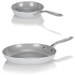 TECHEF CeraTerra - 8" & 12" Ceramic Nonstick Frying Pan Set -Cookware Store GUEST 90ceabf4 f87c 4b56 974d 49e3d47bc618