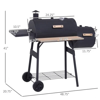 Mojgar Portable Backyard Charcoal BBQ Grill 7 Mojgar Portable Backyard Charcoal BBQ Grill - Image 5