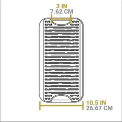 Attop 20 X 10.44 Inch Reversible Cast Iron Grill/Griddle – Double Burner Cookware -Cookware Store GUEST 92f58480 9787 4c07 843e 52b9a70f8d1d