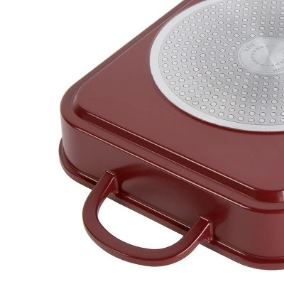 Curtis Stone Dura Pan+ Buffet Pan With Glass Lid Refurbished 3 Curtis Stone Dura Pan+ Buffet Pan With Glass Lid Refurbished