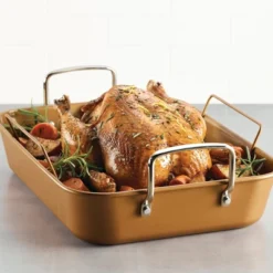 Ayesha Curry 11"x15" Copper Nonstick Roasting Pan -Cookware Store GUEST 9365355c f02e 4743 9619 4f9ed52ac382