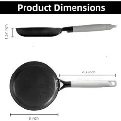 Nonstick Frying Pan, 8 Inch Skillets And Frying Pans With Removable Handle, Honeycomb Cooking Surface Cast Iron Pan Dishwasher Safe -Cookware Store GUEST 937d3553 2e02 452a ad57 fc227594111c