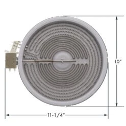 ERP® Replacement Dual Radiant Heat Element For Electrolux® Part Number 316282000 In Gray -Cookware Store GUEST 94b11fa8 bbc9 415c 8f22 af80fa1d744e