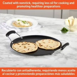 IMUSA 11" Round Carbon Steel Nonstick Comal - Black: Tortilla Griddle, Gas & Electric Compatible, Hand Wash -Cookware Store GUEST 94e5fae5 663b 4d52 aa95 fe04d5041e67
