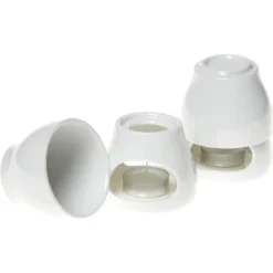 Norpro 213 Porcelain Butter Warmer, 2pcs Set , Porcelain, White