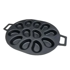 Bayou Classic 7413 Cast Iron 12 Shellfish Shaped Oyster Grill And Serve Kitchen Cooking Pan For Shucked Or Half-Shell Seafood, Black 13 Bayou Classic 7413 Cast Iron 12 Shellfish Shaped Oyster Grill And Serve Kitchen Cooking Pan For Shucked Or Half-Shell Seafood, Black -Cookware Store GUEST 95abca9c ff1f 47e7 bb4b fe1c1c0f58b7