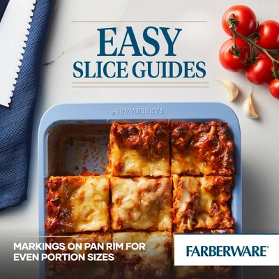 Farberware Easy Solutions 4pc Nonstick Bakeware Baking Pan Set: Steel, Dishwasher-Safe, Electric & Gas Compatible 4 Farberware Easy Solutions 4pc Nonstick Bakeware Baking Pan Set: Steel, Dishwasher-Safe, Electric & Gas Compatible - Image 2