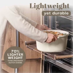 Gotham Steel Dutch Oven 5 Qt Pot With Lid Nonstick Ceramic Cooking Hot Pot Cast Aluminum Induction Stock Pot -Cookware Store GUEST 967789ec 3b8f 4c34 bdfe b7ce7b7841f7