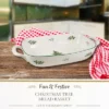 Spode Christmas Tree Oval Breadbasket, 12 Inch Handled Bowl - Porcelain Gift, Holiday Serveware & Oven To Table Dish, Dishwasher Safe Tableware 1 Spode Christmas Tree Oval Breadbasket, 12 Inch Handled Bowl - Porcelain Gift, Holiday Serveware & Oven To Table Dish, Dishwasher Safe Tableware -Cookware Store GUEST 985cc9f3 b268 4c59 8b13 009fc88fccc3