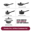 Granitestone Pro Premier Hard Anodized 10 Piece Nonstick Cookware Set -Cookware Store GUEST 990db5de abc3 416c a8b3 908f8380e025