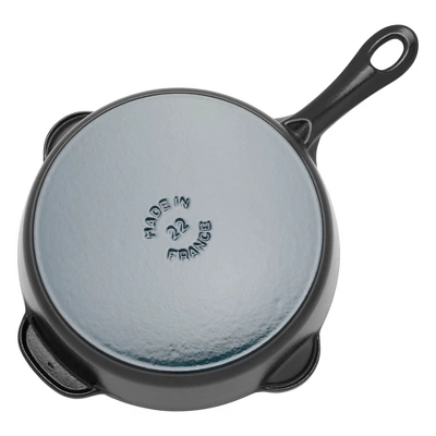 STAUB Cast Iron 8.5-inch Traditional Deep Skillet 6 STAUB Cast Iron 8.5-inch Traditional Deep Skillet - Image 4