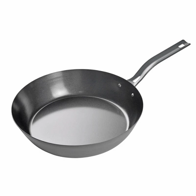 Commercial CHEF 12" Carbon Steel Skillet, Non Stick Frying Pan With Ceramic Coating, Safe For Any Cooktop, Oven Or Grill 5 Commercial CHEF 12" Carbon Steel Skillet, Non Stick Frying Pan With Ceramic Coating, Safe For Any Cooktop, Oven Or Grill - Image 3