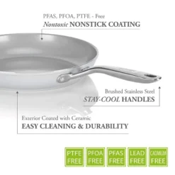 TECHEF CeraTerra - 12" Ceramic Nonstick Frying Pan 13 TECHEF CeraTerra - 12" Ceramic Nonstick Frying Pan -Cookware Store GUEST 9ae52124 eb5b 4d7a b399 dfd2288ae977