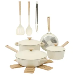 Gibson Elite Folkstone 13 Piece Pots And Pans Durable Cast Aluminum PFA Free Non Stick Ceramic Cookware Set 29 Gibson Elite Folkstone 13 Piece Pots And Pans Durable Cast Aluminum PFA Free Non Stick Ceramic Cookware Set -Cookware Store GUEST 9aead5e7 f77d 491f a8a3 2f8e1a716a51