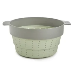 BergHOFF Balance Non-stick Silicone Collapsible Steamer Basket & Strainer 10", Recycled Material, Sage -Cookware Store GUEST 9c264946 c646 4e2a 93f5 46f79639d322