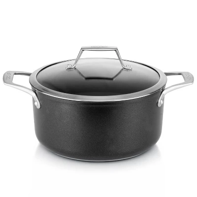 TECHEF Onyx - 5qt Nonstick Soup Pot With Cover 7 TECHEF Onyx - 5qt Nonstick Soup Pot With Cover - Image 5