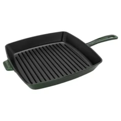 STAUB Cast Iron 12-inch Square Grill Pan -Cookware Store GUEST 9d246cdd edb0 4a0e ab0a 6fdd14e440cf