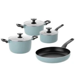 BergHOFF Sage And Slate Non-stick Aluminum 7Pc Cookware Set With Glass Lid -Cookware Store GUEST 9d3d3c87 ff91 453d 950a d5f2e19c6f40