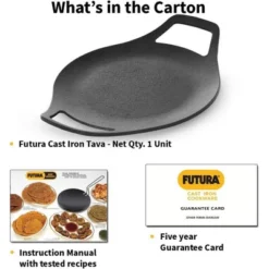 Hawkins Futura 24" Cast Iron Griddle Tava: Hand Wash, Gas Compatible, 1 Year Warranty, 4.2 Lbs, Red 14 Hawkins Futura 24" Cast Iron Griddle Tava: Hand Wash, Gas Compatible, 1 Year Warranty, 4.2 Lbs, Red -Cookware Store GUEST 9d4616fa 1edd 4c55 bf5f fcccc74acabe