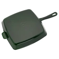 STAUB Cast Iron 12-inch Square Grill Pan -Cookware Store GUEST 9df3a797 0d25 4440 9951 1c96778848b7