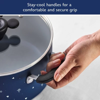 Farberware Disney Bon Voyage 5.5qt Ceramic Nonstick Stockpot With Lid Blue: Dishwasher-Safe, Electric & Gas Compatible 9 Farberware Disney Bon Voyage 5.5qt Ceramic Nonstick Stockpot With Lid Blue: Dishwasher-Safe, Electric & Gas Compatible - Image 7