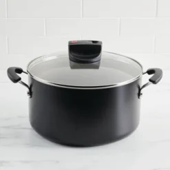 Farberware Smart Control 6qt Aluminum Covered Stock Pot Black: Nonstick Cooking Surface, Vented Glass Lid, Oven & Dishwasher Safe -Cookware Store GUEST 9e1b1c84 6e30 4f66 9b24 a29927d130f6