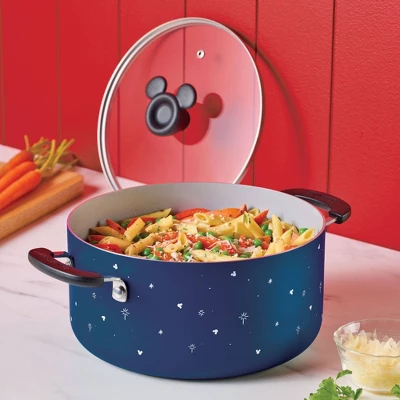 Farberware Disney Bon Voyage 5.5qt Ceramic Nonstick Stockpot With Lid Blue: Dishwasher-Safe, Electric & Gas Compatible 10 Farberware Disney Bon Voyage 5.5qt Ceramic Nonstick Stockpot With Lid Blue: Dishwasher-Safe, Electric & Gas Compatible - Image 8