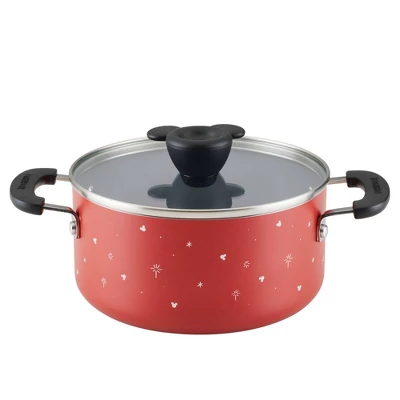 Farberware Disney Bon Voyage 3qt Ceramic Nonstick Saucepot With Lid Red: Lifetime Warranty, Dishwasher-Safe, Gas & Electric Compatible 16 Farberware Disney Bon Voyage 3qt Ceramic Nonstick Saucepot With Lid Red: Lifetime Warranty, Dishwasher-Safe, Gas & Electric Compatible - Image 14