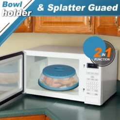 Itopfox 4 In 1 Vented Collapsible Microwave Splatter Cover & Mat, Kitchen Dish Bowl Plate Lid For Food, Dishwasher-Safe, BPA-Free Silicone & Plastic -Cookware Store GUEST 9f70a228 200b 4688 8f4e 25333b1fe3f6
