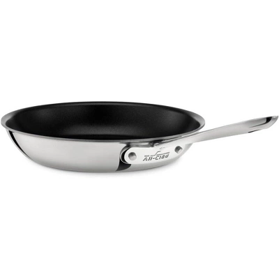 All-Clad D3 3-Ply Stainless Steel Nonstick Fry Pan 10 Inch Induction Oven Broiler Safe 500F Pots And Pans, Cookware Silver 5 All-Clad D3 3-Ply Stainless Steel Nonstick Fry Pan 10 Inch Induction Oven Broiler Safe 500F Pots And Pans, Cookware Silver - Image 3
