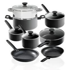 Granitestone Pro Premier Hard Anodized 13 Piece Nonstick Cookware Set -Cookware Store GUEST a073f389 f720 437a b0dd f80c72327553