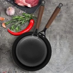 LAMFO Professional Cooking Utensils, 8&10 Non Stick Frying Pan With Ergonomic Handle, Pizza Pan Nonstick Cooking Pan, Oven Safe Dishwasher Safe -Cookware Store GUEST a0a47fe6 df9b 45d9 9b70 683b39ce8672