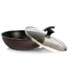 TECHEF Blooming Flower - 12" Nonstick Wok/Stir-Fry Pan With Cover 1 TECHEF Blooming Flower - 12" Nonstick Wok/Stir-Fry Pan With Cover -Cookware Store GUEST a157552e db11 4ef0 b07e 609a47cefe09