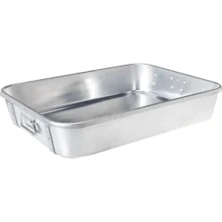 Winco Roast Pan With Straps, Aluminum, 18" X 24" - Silver -Cookware Store GUEST a165a559 e285 4103 a837 c6df319d24b8