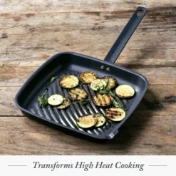 Merten & Storck 12"x10" Pre Square Grill Pan: Cast Iron, Steel Handle, Induction Compatible, Hand Wash Only 15 Merten & Storck 12"x10" Pre Square Grill Pan: Cast Iron, Steel Handle, Induction Compatible, Hand Wash Only -Cookware Store GUEST a166a0e0 bc83 4aa8 b9c7 5a537b49dc73