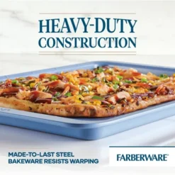 Farberware Easy Solutions 4pc Nonstick Bakeware Baking Pan Set: Steel, Dishwasher-Safe, Electric & Gas Compatible 15 Farberware Easy Solutions 4pc Nonstick Bakeware Baking Pan Set: Steel, Dishwasher-Safe, Electric & Gas Compatible -Cookware Store GUEST a16d1c21 2f6d 4aea 83c5 720e28071861