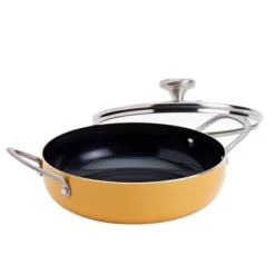 Infuse 3qt Nonstick Aluminum Caldero Yellow: Stock Pot With Lid, Hand Wash, Oven-Safe, Gas & Electric Compatible -Cookware Store GUEST a1da2960 17ea 4f47 839e e910bc37daa9