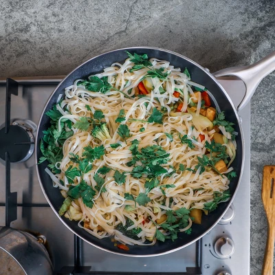 Oster® Oster Palladium 9.5 Inch Aluminum Frying Pan 6 Oster® Oster Palladium 9.5 Inch Aluminum Frying Pan - Image 4