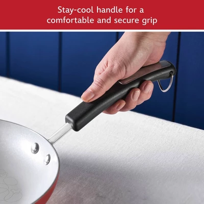 Farberware Disney Bon Voyage 11" Ceramic Nonstick Frying Pan Red: Large 11 Inch Fry Pan, Dishwasher-Safe, Electric & Gas Compatible 5 Farberware Disney Bon Voyage 11" Ceramic Nonstick Frying Pan Red: Large 11 Inch Fry Pan, Dishwasher-Safe, Electric & Gas Compatible - Image 3