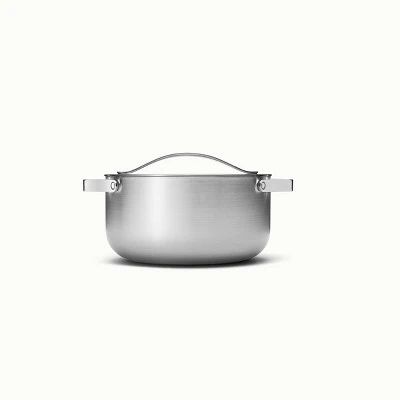 Caraway Home 6.5qt Stainless Steel Dutch Oven With Lid: Lifetime Warranty, Hand Wash, Electric & Gas Compatible 3 Caraway Home 6.5qt Stainless Steel Dutch Oven With Lid: Lifetime Warranty, Hand Wash, Electric & Gas Compatible