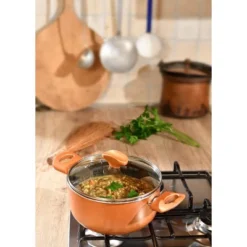 Ravelli Italia Linea 20 Non Stick Dutch Oven, 3 Quart -Cookware Store GUEST a3bcf1a1 f3ff 432b bbbe 1526a7f160d2