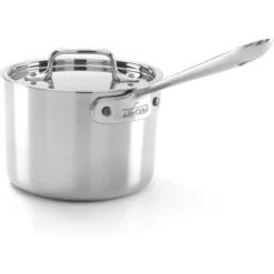 All-Clad D5 5-Ply Brushed Stainless Steel Sauce Pan 2 Quart Induction Oven Broiler Safe 600F Pots And Pans, Cookware Silver -Cookware Store GUEST a3fa2db5 3c72 47f6 b88e 18236a08b924