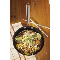 Nordic Ware Superior Steel Spun Wok, 8.5 -Inch,16400,Black -Cookware Store GUEST a439e162 2236 4f5a b039 6fa07aad6f40