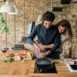 MICHELANGELO Nonstick Frying Pan With Lid, Non Stick Frying Pan With Non-Toxic Coating, Small Skillet With Lid, Granite Pan For All Cooktops -Cookware Store GUEST a50ce7c1 a773 4976 8d2a 0e49a14a7eb2