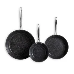 Nordic Ware Basalt 3 Piece Frying Pan Set -Cookware Store GUEST a57a3317 1951 416e afeb 847e069c13b1